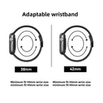 Pulseira de Relógio em Nylon Respirável Estilo Linha de Peixe, para Apple Watch 46mm / 49mm / 45mm / 44mm, para Apple Watch S11 42mm / 41mm / 40mm / 38mm