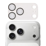 Filme de Vidro Temperado com Anel Brilhante para Lente de Câmara, Para iPhone 17 Pro Max, Para iPhone 17 Pro