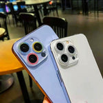 Filme de Vidro Temperado com Anel Brilhante para Lente de Câmara, Para iPhone 17 Pro Max, Para iPhone 17 Pro