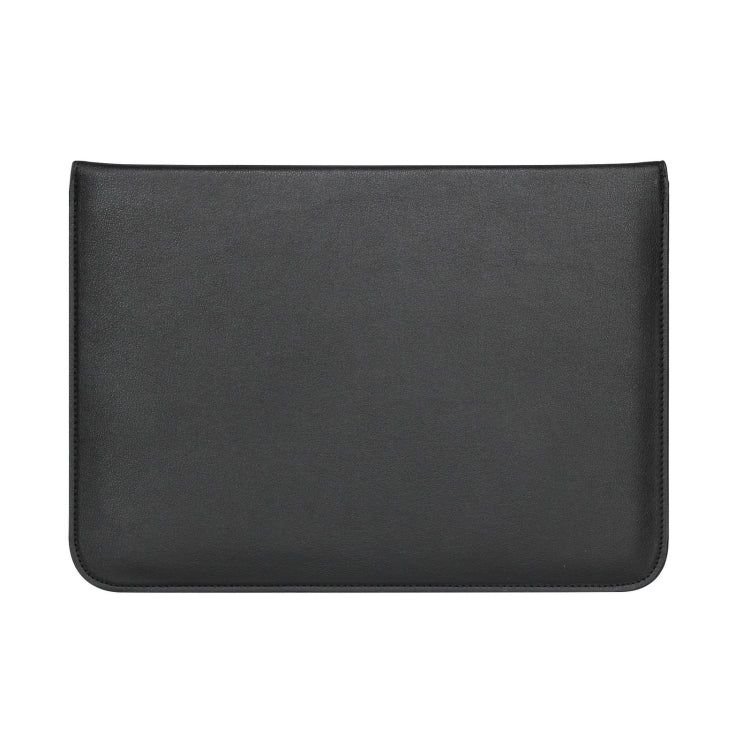 Mala envelope ultrafina em pele PU com função de suporte, para MacBook Air / Pro 11 polegadas, para MacBook Air / Pro 13 polegadas, para MacBook Air / Pro 15 polegadas