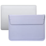 Mala envelope ultrafina em pele PU com função de suporte, para MacBook Air / Pro 11 polegadas, para MacBook Air / Pro 13 polegadas, para MacBook Air / Pro 15 polegadas