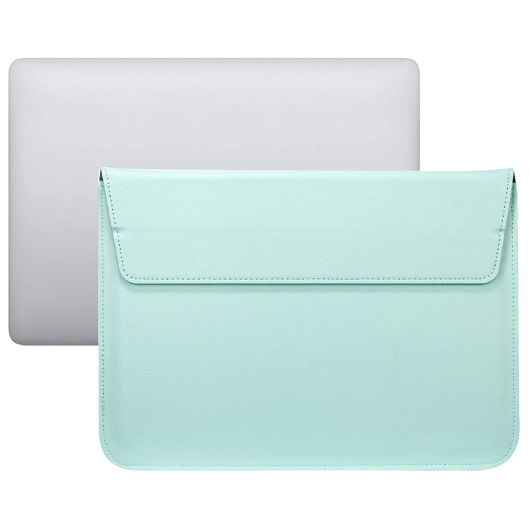 Mala envelope ultrafina em pele PU com função de suporte, para MacBook Air / Pro 11 polegadas, para MacBook Air / Pro 13 polegadas, para MacBook Air / Pro 15 polegadas
