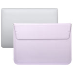 Mala envelope ultrafina em pele PU com função de suporte, para MacBook Air / Pro 11 polegadas, para MacBook Air / Pro 13 polegadas, para MacBook Air / Pro 15 polegadas