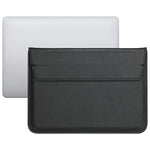 Mala envelope ultrafina em pele PU com função de suporte, para MacBook Air / Pro 11 polegadas, para MacBook Air / Pro 13 polegadas, para MacBook Air / Pro 15 polegadas