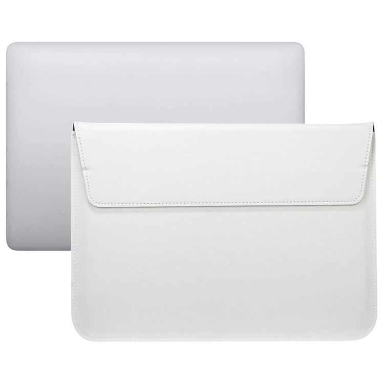 Mala envelope ultrafina em pele PU com função de suporte, para MacBook Air / Pro 11 polegadas, para MacBook Air / Pro 13 polegadas, para MacBook Air / Pro 15 polegadas