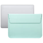 Mala envelope ultrafina em pele PU com função de suporte, para MacBook Air / Pro 11 polegadas, para MacBook Air / Pro 13 polegadas, para MacBook Air / Pro 15 polegadas