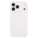 Capa para telemóvel em silicone líquido de cor pura com poros finos, Para iPhone 17 Pro