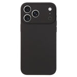 Capa para telemóvel em silicone líquido de cor pura com poros finos, Para iPhone 17 Pro