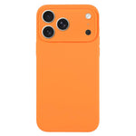 Capa para telemóvel em silicone líquido de cor pura com poros finos, Para iPhone 17 Pro
