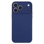 Capa para telemóvel em silicone líquido de cor pura com poros finos, Para iPhone 17 Pro