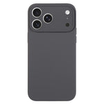 Capa para telemóvel em silicone líquido de cor pura com poros finos, Para iPhone 17 Pro
