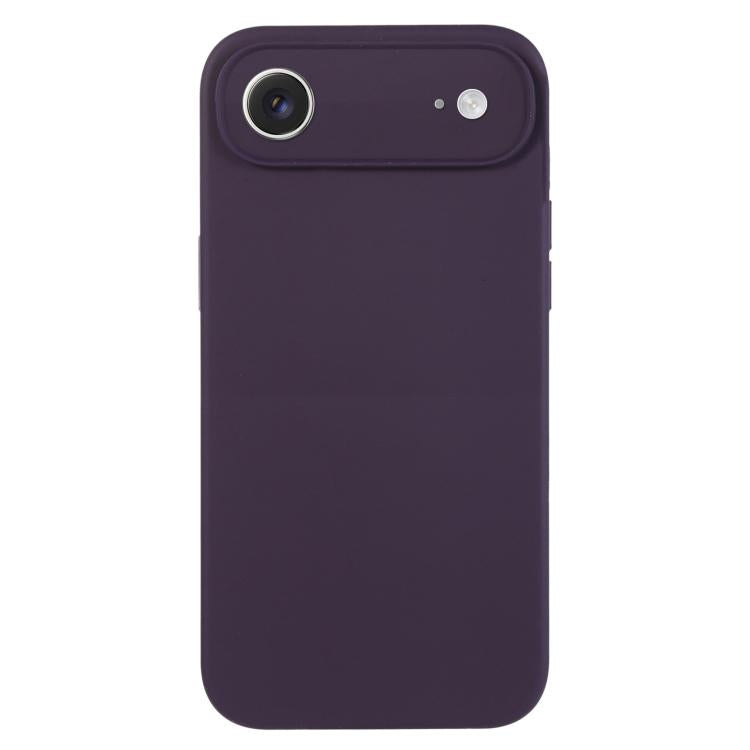 Capa de Telefone em Silicone Líquido de Cor Pura com Poros Finos, Para iPhone Air