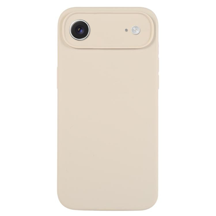 Capa de Telefone em Silicone Líquido de Cor Pura com Poros Finos, Para iPhone Air