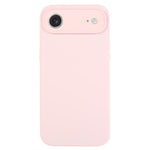 Capa de Telefone em Silicone Líquido de Cor Pura com Poros Finos, Para iPhone Air