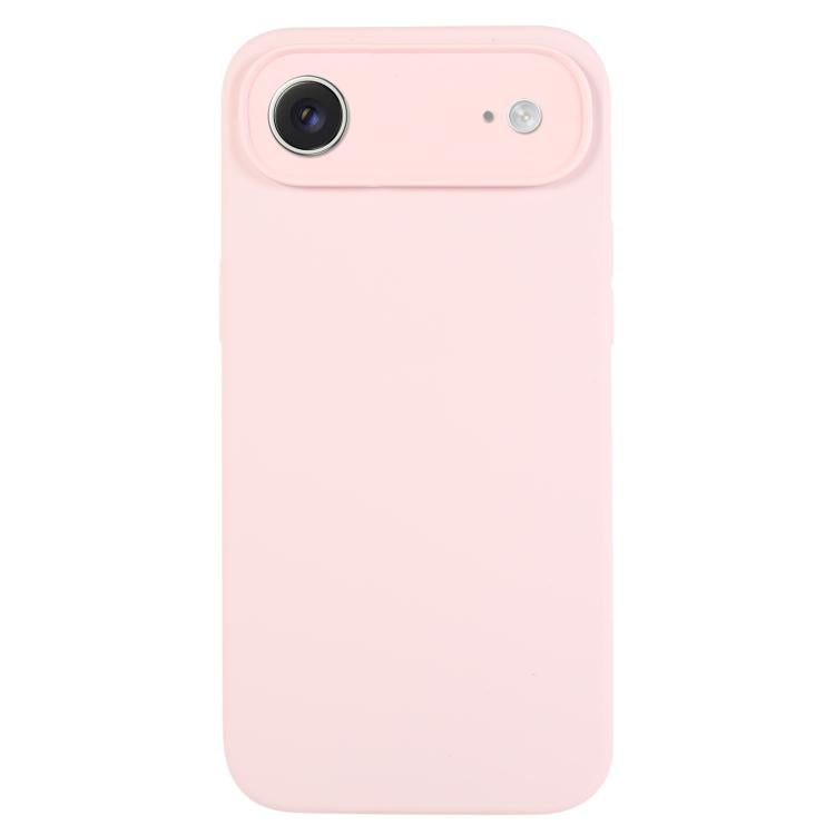 Capa de Telefone em Silicone Líquido de Cor Pura com Poros Finos, Para iPhone Air