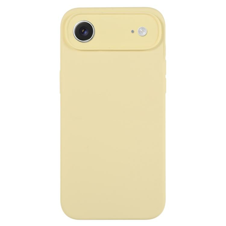 Capa de Telefone em Silicone Líquido de Cor Pura com Poros Finos, Para iPhone Air