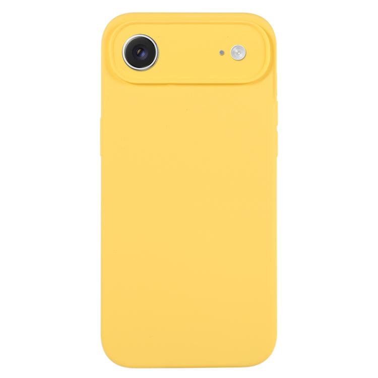 Capa de Telefone em Silicone Líquido de Cor Pura com Poros Finos, Para iPhone Air