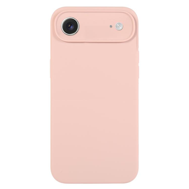 Capa de Telefone em Silicone Líquido de Cor Pura com Poros Finos, Para iPhone Air