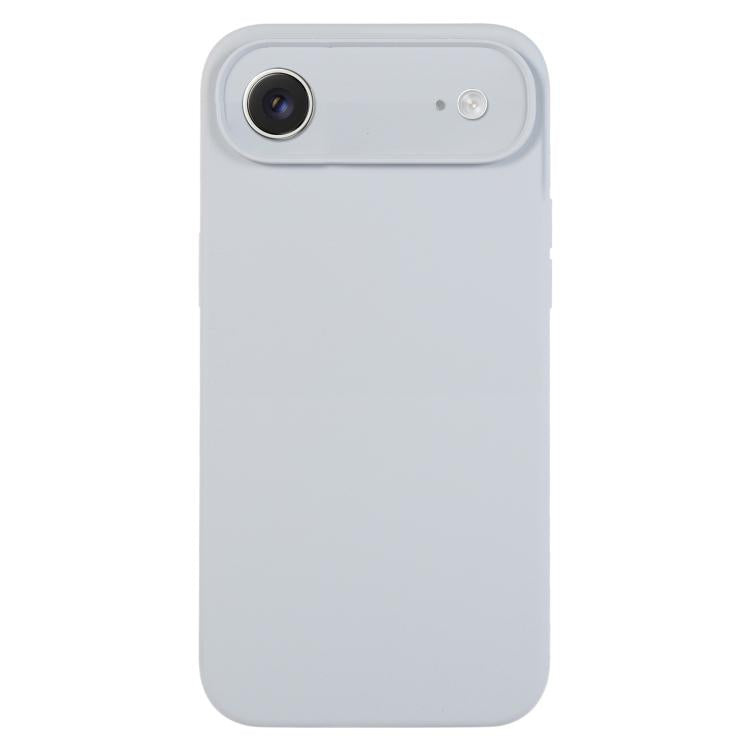 Capa de Telefone em Silicone Líquido de Cor Pura com Poros Finos, Para iPhone Air