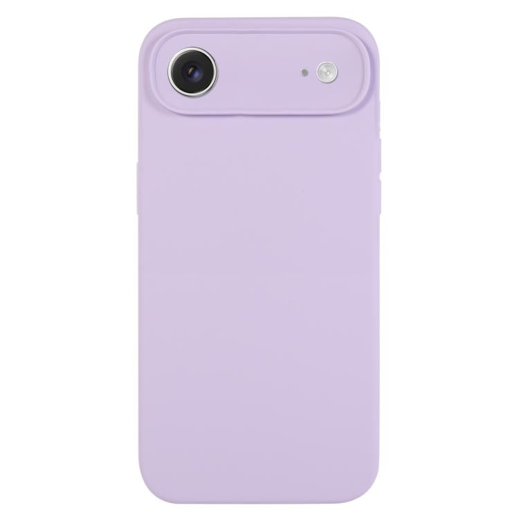 Capa de Telefone em Silicone Líquido de Cor Pura com Poros Finos, Para iPhone Air