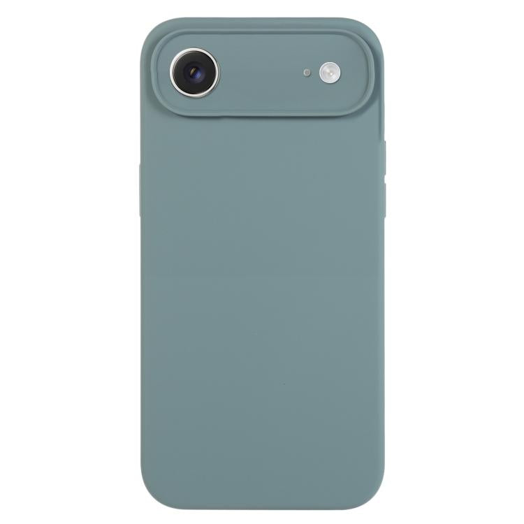 Capa de Telefone em Silicone Líquido de Cor Pura com Poros Finos, Para iPhone Air