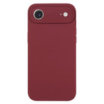 Capa de Telefone em Silicone Líquido de Cor Pura com Poros Finos, Para iPhone Air