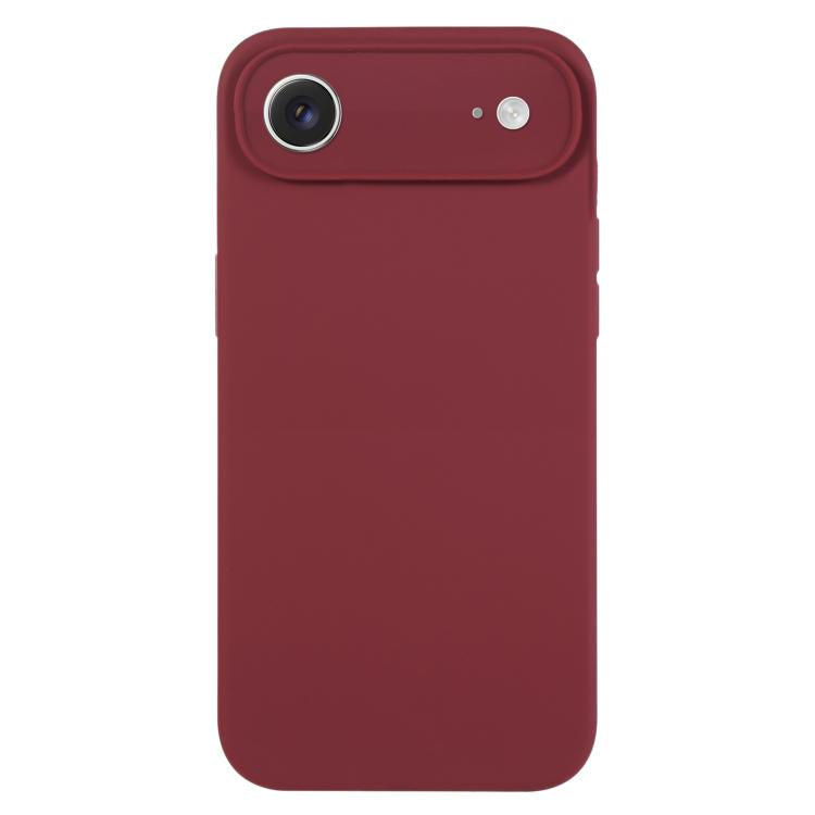 Capa de Telefone em Silicone Líquido de Cor Pura com Poros Finos, Para iPhone Air