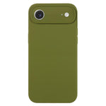 Capa de Telefone em Silicone Líquido de Cor Pura com Poros Finos, Para iPhone Air