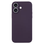 Capa para telemóvel em silicone líquido de cor pura com poros finos, Para iPhone 17