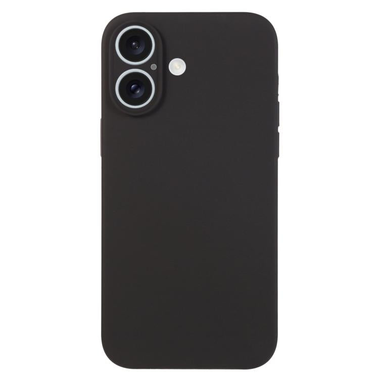 Capa para telemóvel em silicone líquido de cor pura com poros finos, Para iPhone 17