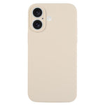 Capa para telemóvel em silicone líquido de cor pura com poros finos, Para iPhone 17