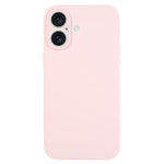 Capa para telemóvel em silicone líquido de cor pura com poros finos, Para iPhone 17