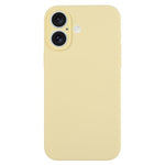 Capa para telemóvel em silicone líquido de cor pura com poros finos, Para iPhone 17