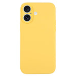 Capa para telemóvel em silicone líquido de cor pura com poros finos, Para iPhone 17