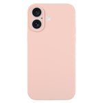 Capa para telemóvel em silicone líquido de cor pura com poros finos, Para iPhone 17