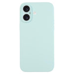 Capa para telemóvel em silicone líquido de cor pura com poros finos, Para iPhone 17