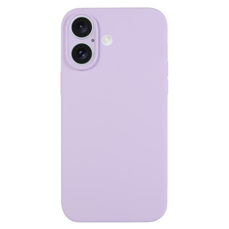 Capa para telemóvel em silicone líquido de cor pura com poros finos, Para iPhone 17