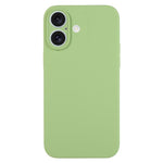 Capa para telemóvel em silicone líquido de cor pura com poros finos, Para iPhone 17