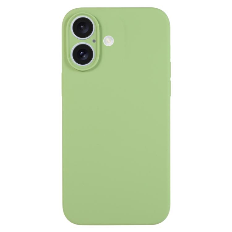 Capa para telemóvel em silicone líquido de cor pura com poros finos, Para iPhone 17