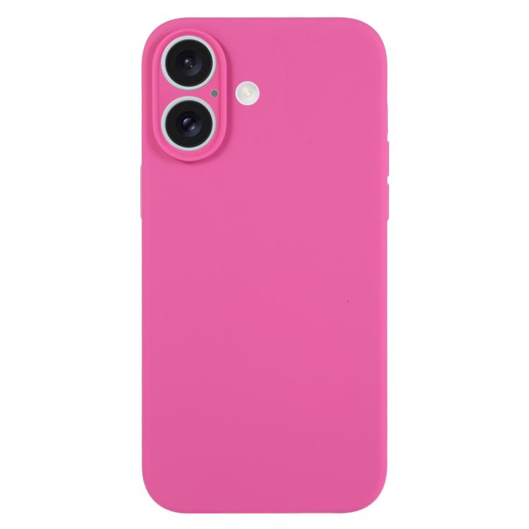 Capa para telemóvel em silicone líquido de cor pura com poros finos, Para iPhone 17