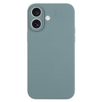 Capa para telemóvel em silicone líquido de cor pura com poros finos, Para iPhone 17