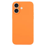 Capa para telemóvel em silicone líquido de cor pura com poros finos, Para iPhone 17