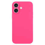 Capa para telemóvel em silicone líquido de cor pura com poros finos, Para iPhone 17