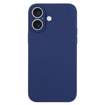 Capa para telemóvel em silicone líquido de cor pura com poros finos, Para iPhone 17