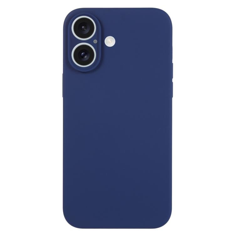 Capa para telemóvel em silicone líquido de cor pura com poros finos, Para iPhone 17
