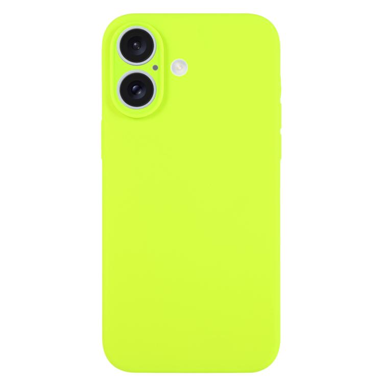 Capa para telemóvel em silicone líquido de cor pura com poros finos, Para iPhone 17