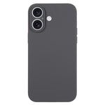 Capa para telemóvel em silicone líquido de cor pura com poros finos, Para iPhone 17