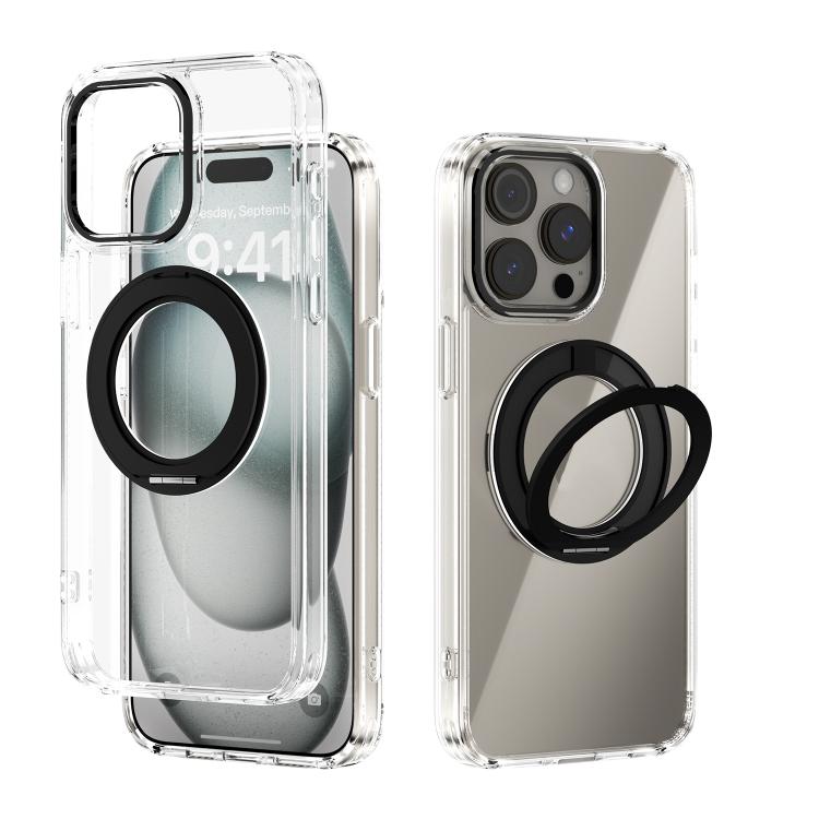 Capa Transparente para Telemóvel ABEEL MagSafe Q-LUCK Pivot, Para iPhone 15 Pro Max, Para iPhone 15 Pro, Para iPhone 15 Plus, Para iPhone 15, Para iPhone 14 Plus, Para iPhone 14, Para iPhone 14 Pro, Para iPhone 14 Pro Max