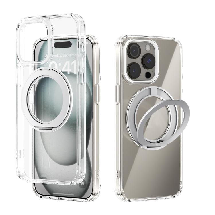 Capa Transparente para Telemóvel ABEEL MagSafe Q-LUCK Pivot, Para iPhone 15 Pro Max, Para iPhone 15 Pro, Para iPhone 15 Plus, Para iPhone 15, Para iPhone 14 Plus, Para iPhone 14, Para iPhone 14 Pro, Para iPhone 14 Pro Max