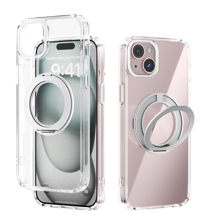 Capa Transparente para Telemóvel ABEEL MagSafe Q-LUCK Pivot, Para iPhone 15 Pro Max, Para iPhone 15 Pro, Para iPhone 15 Plus, Para iPhone 15, Para iPhone 14 Plus, Para iPhone 14, Para iPhone 14 Pro, Para iPhone 14 Pro Max